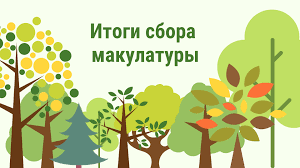 Итоги сбора макулатуры